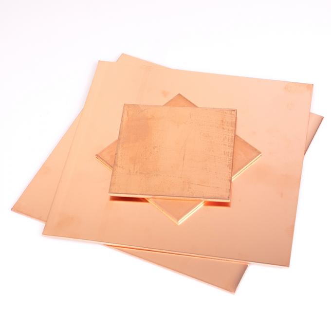 C1100 Electrolytic Tungsten Copper Nikel Plates / Sheets Untuk Baterai 0
