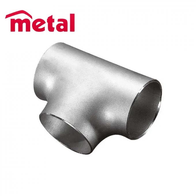 Metal Target RED Tee UNS C71500 SMLS DN 200X100 3X2.5mm Tembaga Nikel Butt Pengelasan Pipa Fittings 2