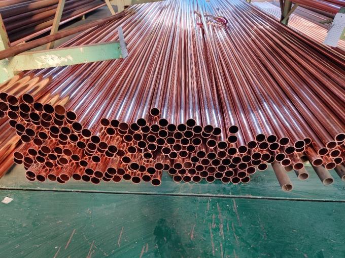 Ukuran yang disesuaikan CuNi 9010 C70600 Fittings Pipa Tembaga-nikel Alloy Steel Pure Copper Bar 1