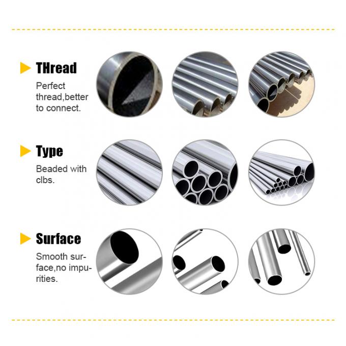 CuNi 90/10 Pipe ANSI B36.19 DN50 1.5MM ASTM B466 UNSCooper Nikel Pipe Steel Seamless 1