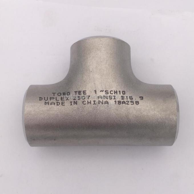 Fittings pipa METAL Butt Pengelasan pipa Fittings sama Tee ASME B16.9 2