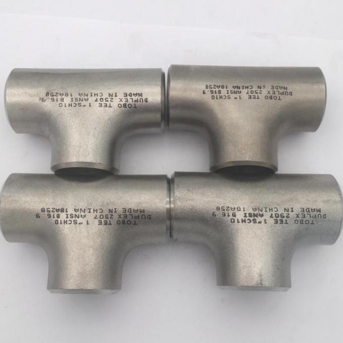 Fittings pipa METAL Butt Pengelasan pipa Fittings sama Tee ASME B16.9 3