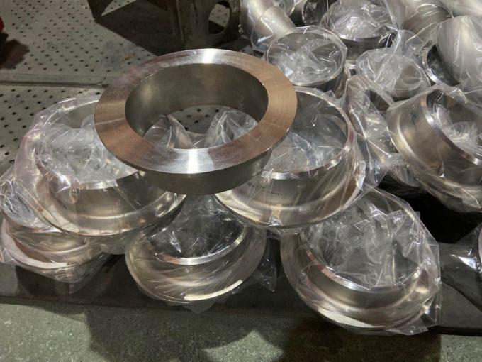 TOBO Tembaga Nikel 90/10 6' SCH40s MSS SP 43 CuNi Pipe Stub End Lap Joint Stub Ends 2