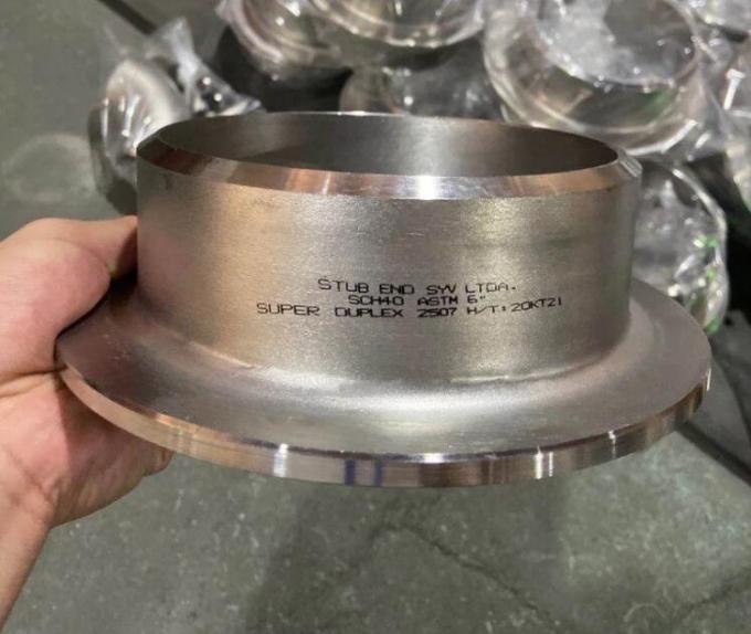 Fittings pipa METAL C70600 Tembaga Nikel Alloy EN10992-1 TYPE36 Lap Joint Flange Stub End CUNI 9010 7