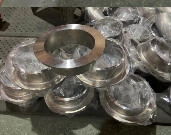 Fittings pipa METAL C70600 Tembaga Nikel Alloy EN10992-1 TYPE36 Lap Joint Flange Stub End CUNI 9010 6