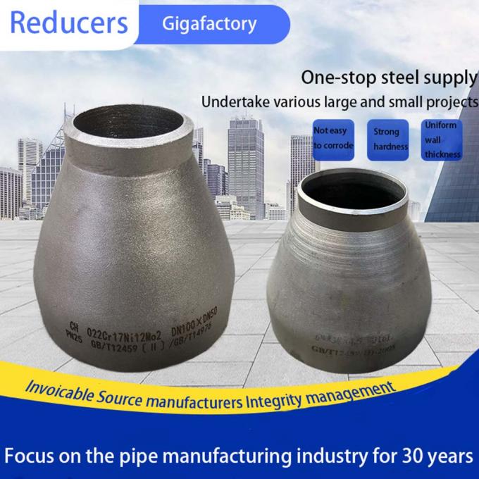 ASTM B16.9 Butt Weld Fitting TEMPER NICKEL Pipe Fitting Reducer MT23 6