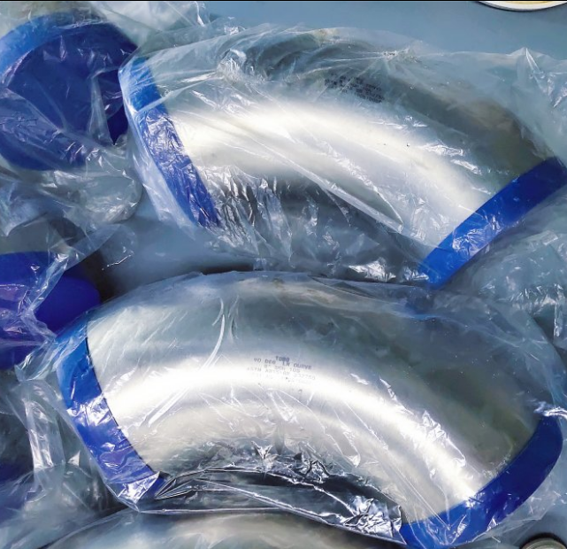 C70600 Tembaga Nikel 90-10 siku 45 DEG 1" SCH STD siku fittings 1