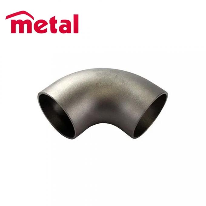 Metal Fitting 90 derajat Cat Hitam tanpa jahitan tembaga nikel siku 0