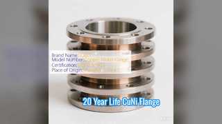 CuNi 70 30 Flange Tempa Panas Masa Pakai 20 Tahun