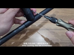 Siku Aluminium Multi Fit Meliputi Fitting Pipa Tee Bantalan