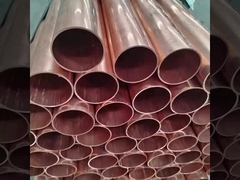 ASTM B467 Standard Copper Nickel Tube dengan ketebalan dinding yang disesuaikan