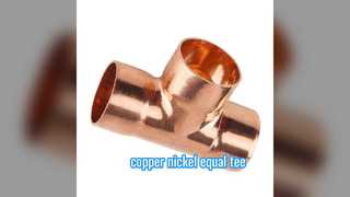 Copper Nickel Equal Tee – Sambungan Cabang yang Andal untuk Perpipaan Laut