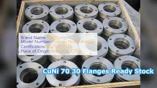 CuNi 70 30 Socket Weld Flange Ready Stock Pengiriman Cepat