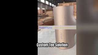 Tee Pengurang Nikel Tembaga Kustom