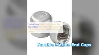 C70600 CuNi 90 10 End Cap Solusi Pipa Laut Tahan Lama