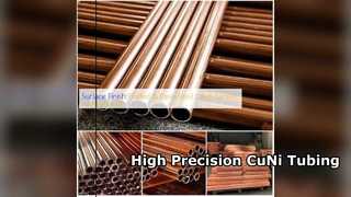 Tabung Kapiler C71500 CuNi Presisi Tinggi untuk Semikonduktor