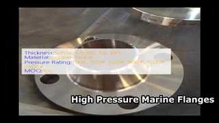 Flange Leher Las C70600 CuNi yang Tahan Lama untuk Sistem Kelautan