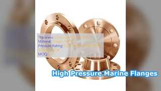 Flange Leher Las Nikel Tembaga Tekanan Tinggi ASME B165