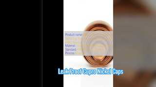 UNS C70600 Cupro Nickel 90 10 Tutup untuk HVAC Anti Bocor