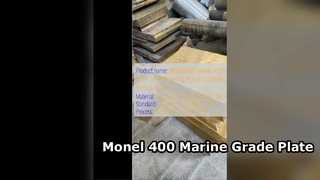 Plat Tembaga Nikel Kelas Laut Monel 400 Standar ASTM