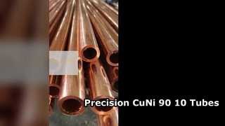ASTM B111 90 10 CuNi Tabung Mulus Hasil Akhir Presisi Tinggi