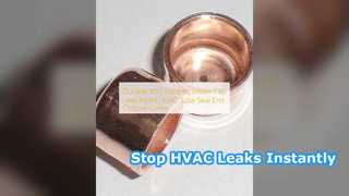 Segel HVAC Anti Bocor Tutup Solder Tembaga K65 yang Tahan Lama