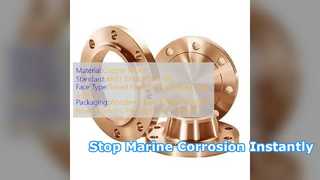 CuNi C70600 Slip On Flange Tahan Korosi Laut