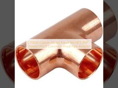 Solusi Pipa Tahan Korosi Tee Nikel Tembaga C70600