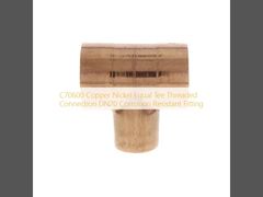 C70600 Fitting Tahan Korosi Tee Nikel Tembaga