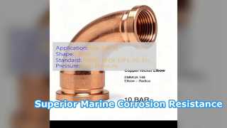 Siku Nikel Tembaga ASTM B466 C70600 untuk Perpipaan Laut