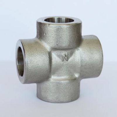C70600 90/10 Copper Nickel Cross Pipe Fitting ANSI B16.9 1/2"-4" Industrial