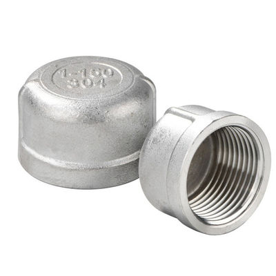 ASME SB466 Copper Nickel Pipe Fittings Caps 1/2"-4" Customized Welding for Pipe Industry