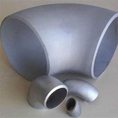 CuNi 70/30 Tembaga Nikel Siku, Tahan Korosi Mulus 90° LR ASME B16.9 Butt Weld Fitting