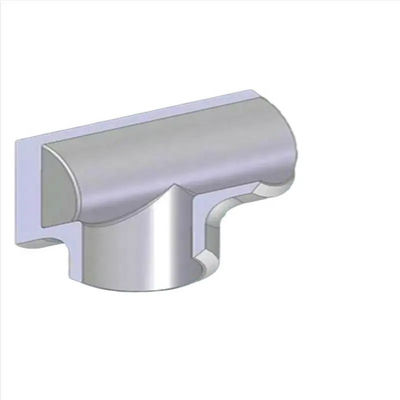 Disesuaikan Female Thread Tee Fitting Nikel 15mm 22mm Tembaga Equal Tee 3 Way