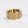 Threaded Copper Pipe Cap with 150 PSI Pressure Rating and 400°F Temperature Resistance for Corrosion Resistant Pipe Fittings
