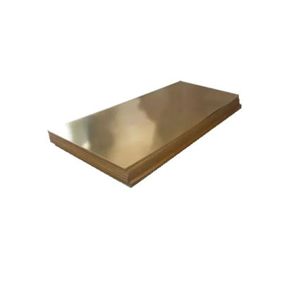 Kekuatan Tinggi CuNi 70/30 Plat C71500 Bejana Tekanan Lembaran Nikel Tembaga Canai Panas