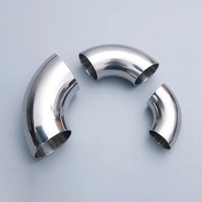 TOBO C70600 CuNi 9010 Tembaga Nikel Butt Welding Fittings Siku Radius Panjang 90 Derajat