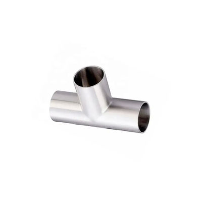 C70600 CuNi 9010 Tembaga Nikel Mengurangi Fitting Pipa Tee Sama Tiga Cara