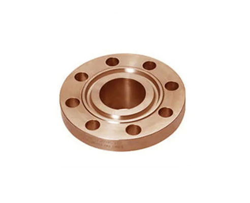 ASME B16.5 Tembaga Nikel Slip On Flange C70600 Lapisan untuk pipa laut