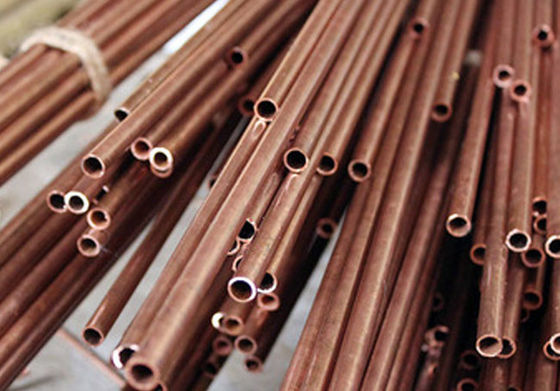 99% Pure Copper Nickel Pipe 20mm 25mm Smooth Surface  Tube for Industrial Use
