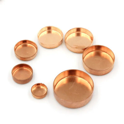 K65 Copper Solder End Cap for Refrigeration, HVAC Tube Sealing Cap, Cover Pipe Leak-Proof yang awet