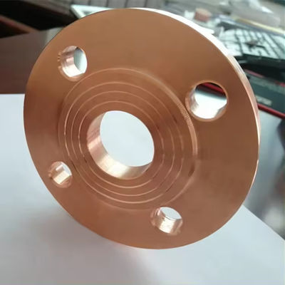 C71500 70/30 CuNi WNRF Flange, Tempa Kekuatan Tinggi, Pemasangan Pipa Air Laut Kelas 1500