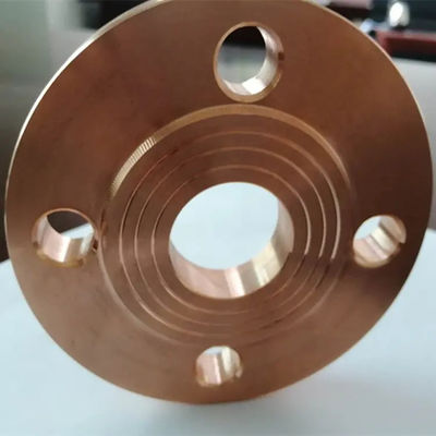 Konektor Flange Tembaga Nikel ASTM B466 UNS C70600 Slip On Flange Connector