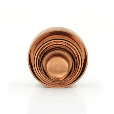 Custom Round Copper Pipe Cap ASME B16.22 Butt Weld Fitting High Pressure Resistance