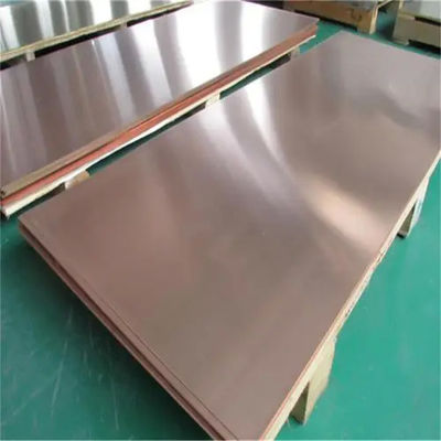 C70600 C71500 Copper Nickel Plate Corrosion Proof 1000-3000mm Width Seaworthy Packing