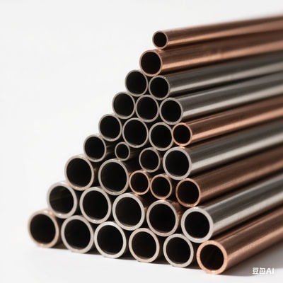 Tabung Kapiler CuNi 70/30 Presisi Tinggi C71500 Nikel Alloy Pipe Seamless tahan lama untuk Semikonduktor