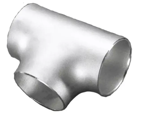 70/30 Cu-Ni Equal Tee Tahan Korosi ASME B16.9 Buttweld Fitting untuk HVAC