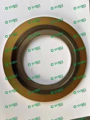 ASME B16.20 SS316 Spiral Wound Metal Gasket, Cincin Segel Grafit Tekanan Tinggi untuk Flange Wajah Mengangkat