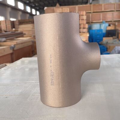 UL FM Terdaftar Besi Ulet Berlekuk Tee Pereduksi 300PSI Fitting Pipa Sprinkler Api