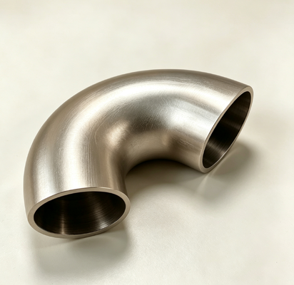 CuNi 70/30 Tembaga Nikel 90 Derajat Siku ASME B16.9 Butt Weld Fittings C71500